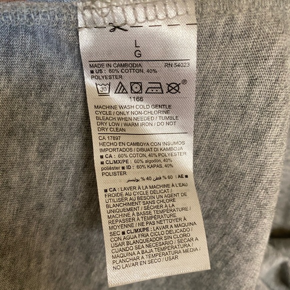 NWOT OLD NAVY Relaxed Button-Front Sleep Shirt - Picture 6 of 8